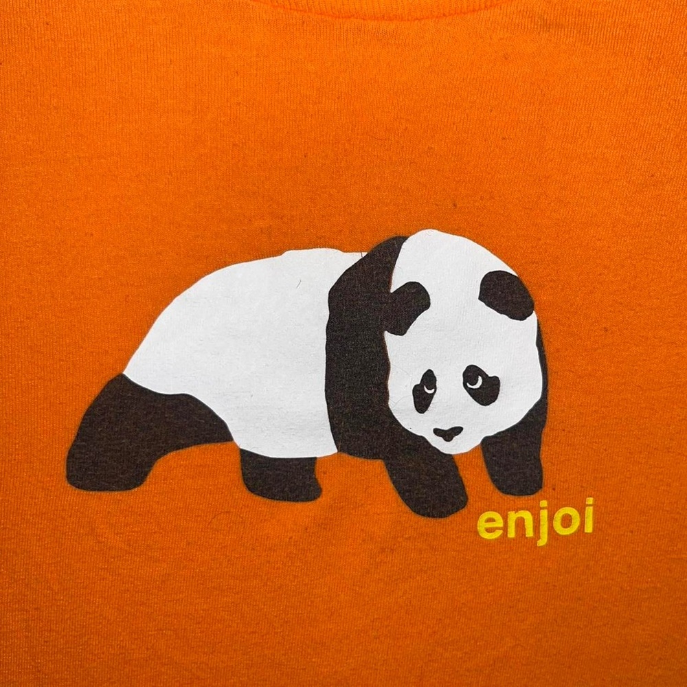 Vintage Y2K 2000s Enjoi Skateboards Classic Panda Bear Graphic Animal Skate Tee - Picture 2 of 4